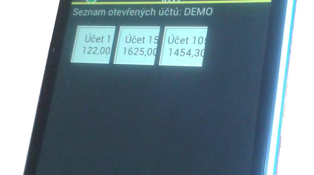 2 Rychlé volby (aktivace programu, demo data) 3. Nabídka PRODEJ, PRODEJ-DEMO 3.1 Základní popis 3.2 Otevření / uzavření účtu. Přímý prodej 3.