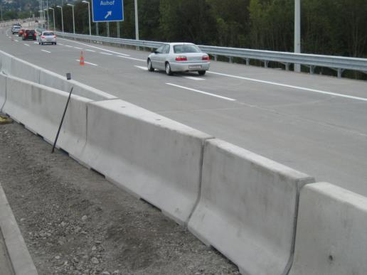 BETONOVÁ SVODIDLA PROSTOROVÉ USPOŘÁDÁNÍ TPV 241/2015 Obrázek 5