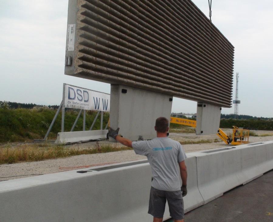 BETONOVÁ SVODIDLA PROSTOROVÉ USPOŘÁDÁNÍ TPV