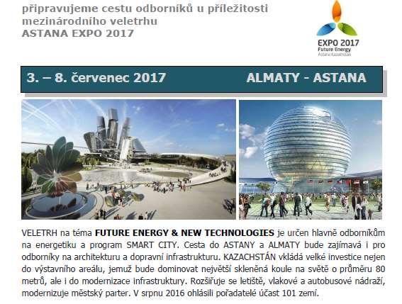 ASTANA EXPO v rámci