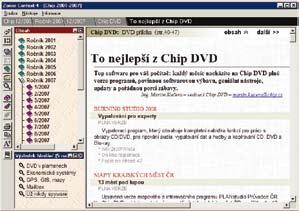 disku do mechaniky jej program analyzuje a zobrazí jméno disku (typicky název filmu).