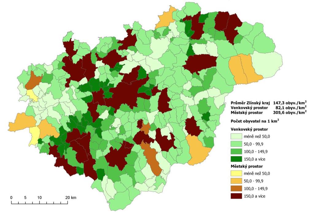 Graf č. 22: Přírůstek/úbytek počtu obyvatel stěhováním Stěhováním, stejně jako přirozeným přírůstkem se počet obyvatel ve Zlínském kraji snižuje.