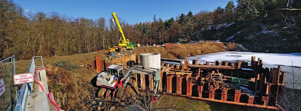 Státní finanční podpora vodního hospodářství Velký rybník obnova spodních výpustí (zdroj: Povodí Labe) Projekt č.