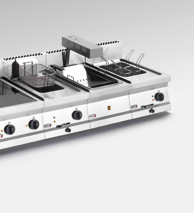 ŘADA 600 Řada 600 je reakcí společnosti Fagor Industrial na potřeby profesionálů v barech, kavárnách a menších gastronomických provozech.