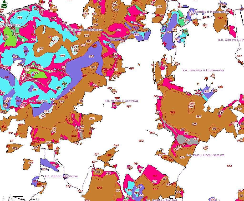 Osídlení bioregionu se datuje až od počátku středověku. Lesy z větší části jsou převedeny na monokultury. V minulosti byly rozšířené louky a pastviny, zbytky jsou dnes silně poničené melioracemi.