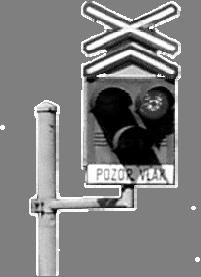 Obrázek č. 27: Závora mechanického přejezdového zabezpečovacího zařízení Zdroj: www.prejezdy.