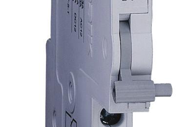 kontakty přístroje Signalizační kontakty aktivní na elektrické vybavení jističe Vypínací