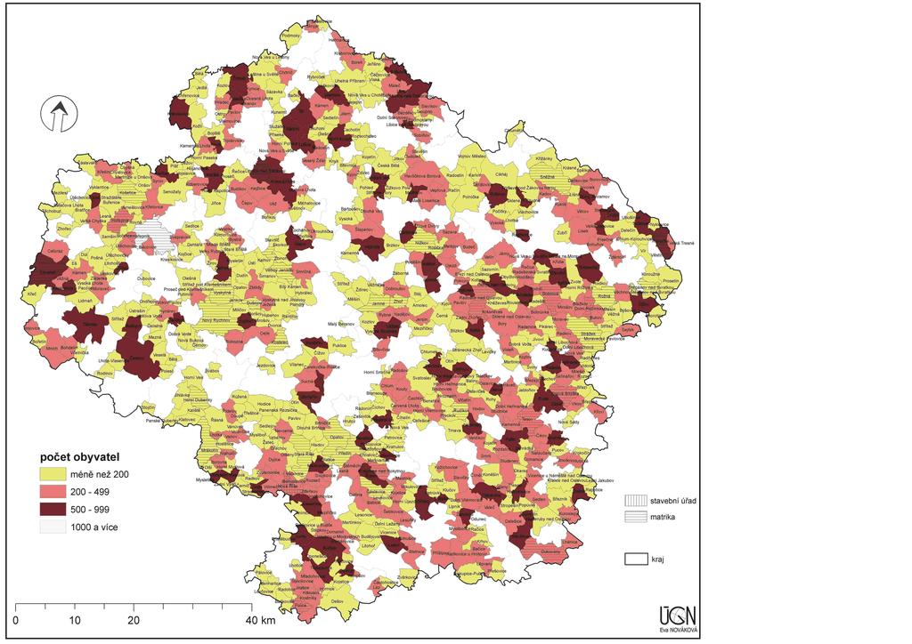 PŘÍLOHA 6: MALÉ OBCE Z HLEDISKA KATEGORIÍ A VÝSKYTU MATRIČNÍCH A STAVEBNÍCH