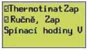 automatické spuštění Po startovacím impulsu se parní automat uvede do provozu, čerpadlo napájecí vody začne plnit tlakový systém a zapne se elektrický ohřev.