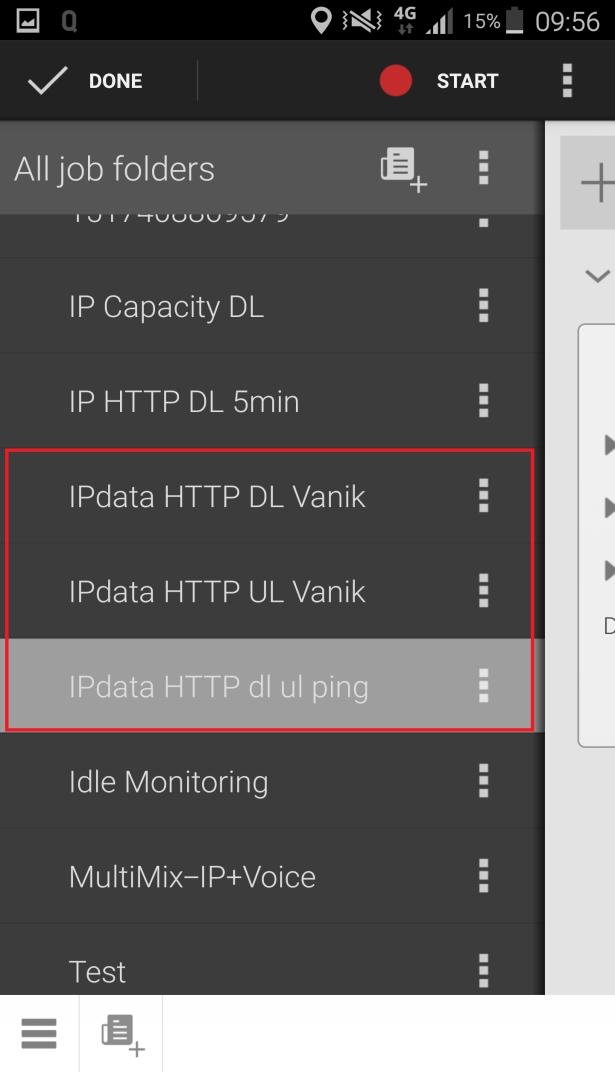 společnosti. Tento telefon zároveň obsahuje mobilní aplikaci QualiPoc, pomocí které lze naměřit všechna potřebná data pro vyhodnocení. Aplikace QualiPoc byla vyvinuta švýcarskou firmou SwissQual.