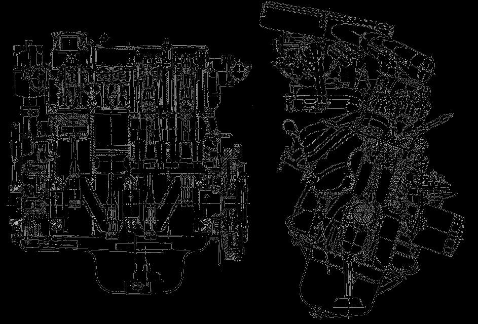 www.msmt.cz 1. Motor škoda favorit Řadový čtyřválcový zážehový motor s ventilovým rozvodem OHV (OverHead Valves = nahoře uložené ventily), namontovaný nad přední nápravou napříč ke směru jízdy. Obr.