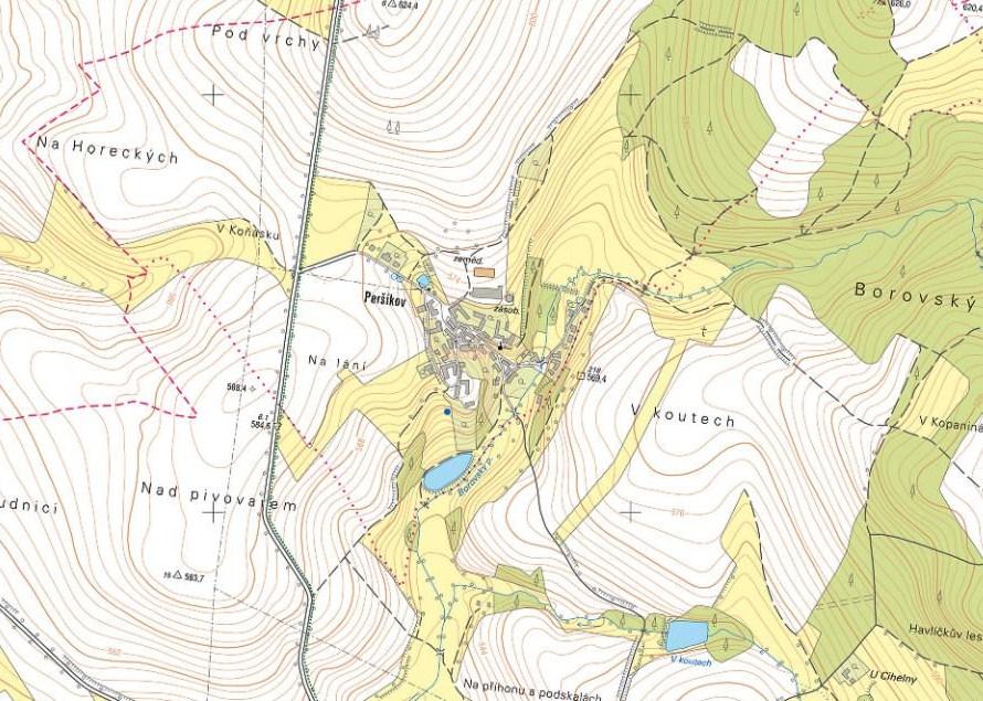 F.1. Mapová a jiná dokumentace Mapa
