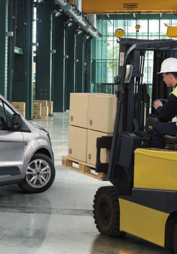 Nový Transit Connect je konstruován především pro náročné pracovní prostředí.