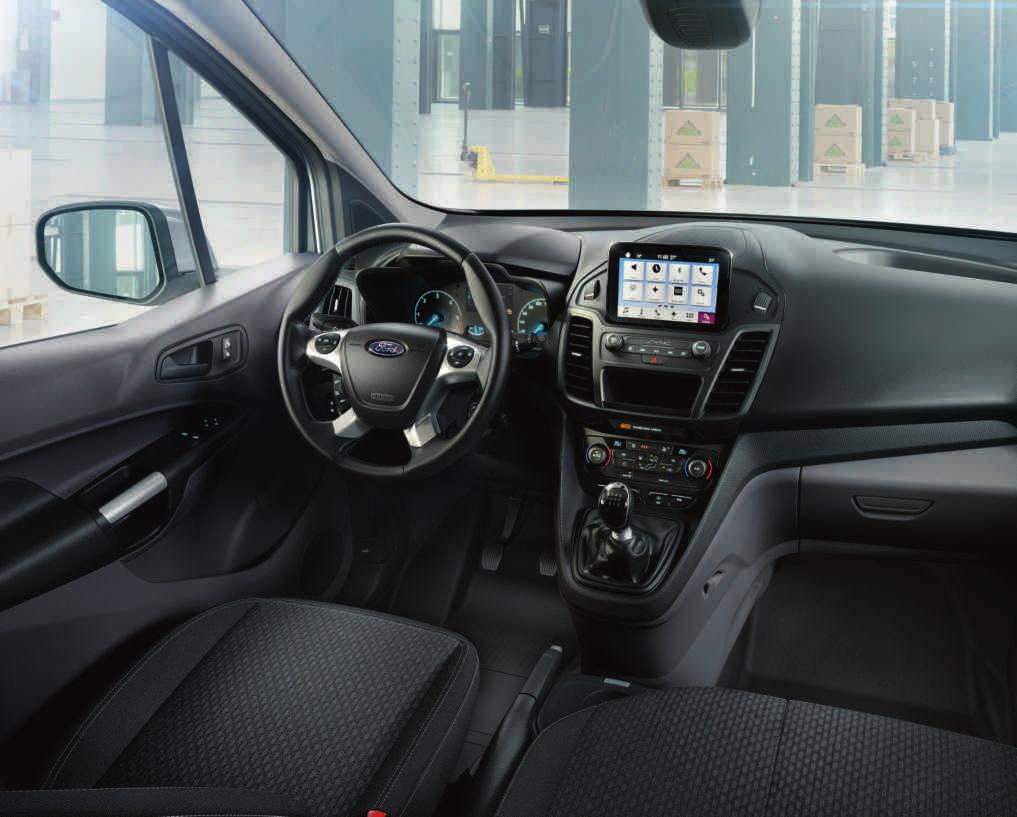 Zůstaňte ve spojení prostřednictvím systému Ford SYNC 3 Vaše pojízdná kancelář přichází s řadou zdokonalení.