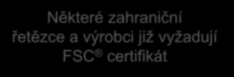 papíru přes všechny stupně zpracování Logo FSC na obalech je pozitivním signálem pro