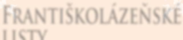 Imperial Františkovy Lázně Úvodník Rozhovor pan generální ředitel LFL a.s. Ing.