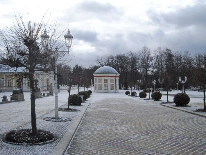 lázeňského parku. Městský úřad stavební úřad archivuje projekt generální opravy pavilonu Františkova pramene z r.