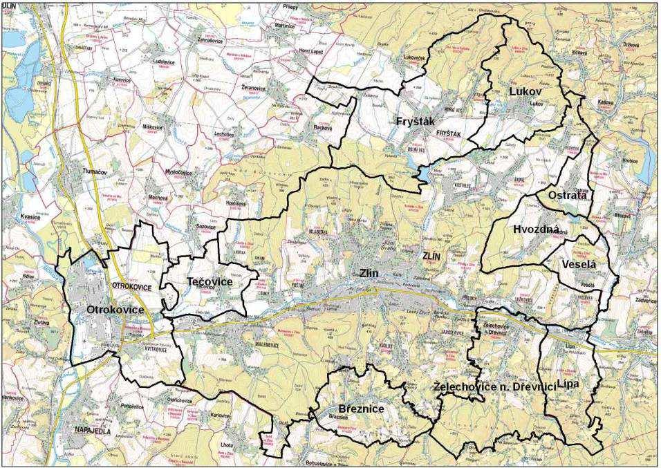 Projekt Podpora vzniku Integrovaného plánu rozvoje území Zlín pro období 2014-2020 je financován z prostředků Evropského fondu pro regionální rozvoj prostřednictvím Operačního