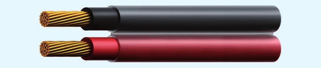 WYBLYK Kabel na propojení baterie a nabíjeãky - Lanûné holé mûdûné jádro dle normy DIN VDE 0295, IEC 60228 tfi.