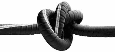 Hadice pro stáčení paliv a olejů CARACAS Syntetický kord, ocelová spirála Černá vrapovaná pryž CR Od -20 C do +70 C (CARACAS 30%) Od -54 C do +70 C (CARACAS 50%) Lehká, elastická, o-sací hadice pro