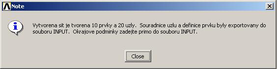 podmínku (u úlohy vedení tepla teplotní tok) nebo Dirichletovu okrajovou podmínku (u teplotní úlohy teplota). Na jednom prvku může být však zadána okrajová podmínka jen jednoho typu.