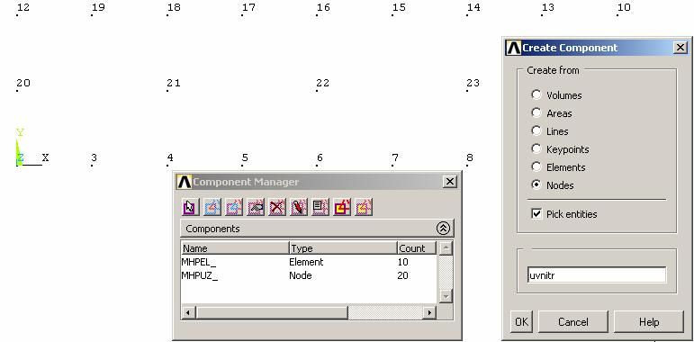 4 Vykreslení rozložení teploty získané MHP Po výpočtu MKP již lze použít APDL PostProcesor pro vykreslení průběhu teploty získané pomocí MHP (viz příklad 2 Disk).