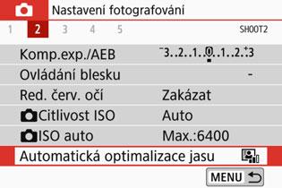 3 Automatická korekce jasu a kontrastun Pokud snímek vychází příliš tmavý nebo má nízký kontrast, automaticky se upraví jas a kontrast.