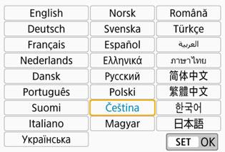 Stisknutím tlačítek <Y> <Z> vyberte kartu [52].
