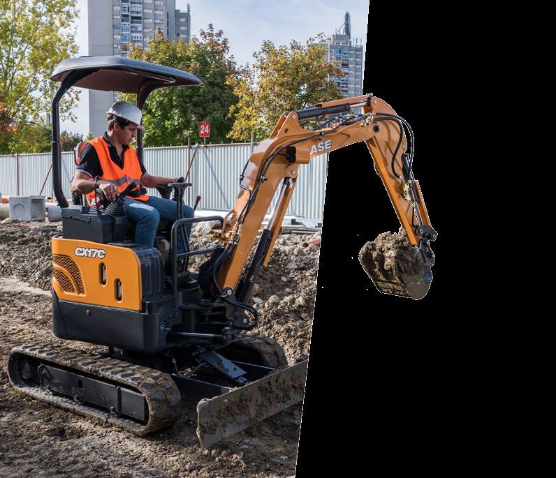 - Tier 3 12,5 / 16,8 980 1250 2250 / 2400 CX26C 2650 Kubota - Tier 4F 18,5 / 24,8 1500 2420 /