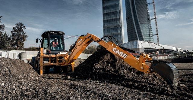 RYPADLONAKLADAČE KOMPAKTNÍ ŘADA NAŠICH VÝKONNÝCH RYCHLÝCH POMOCNÍKŮ Hmotnost Objem lopaty (l) Hloubkový dosah (mm)* 580 ST přímý