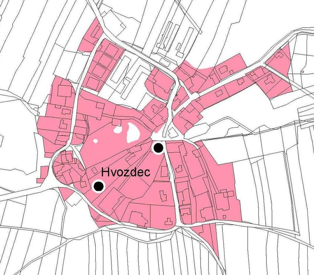 Vliv na podmínky pro soudržnost spoleenství obyvatel území V ÚP Hvozdec se pedpokládá i nadále dojíždní za prací. Tento jev je však vyvážen možností bydlení v píznivém a klidném životním prostedí.