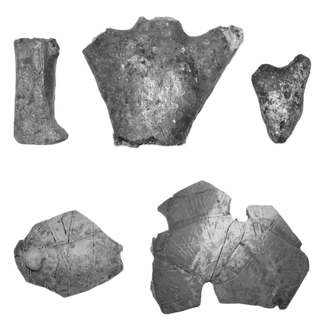 Přehled výzkumů 49, Brno 2008 sídlištní jámy obsahující hodnotný keramický materiál, případně broušené či štípané kamenné nástroje.