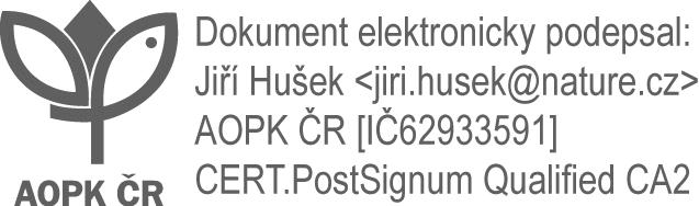 AGENTURA OCHRANY PŘÍRODY A KRAJINY ČESKÉ REPUBLIKY REGIONÁLNÍ PRACOVIŠTĚ LIBERECKO ODDĚLENÍ SPRÁVA CHKO JIZERSKÉ HORY dle rozdělovníku U Jezu 10, 460 01 Liberec tel.