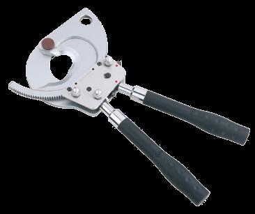 STŘÍHACÍ zařízení Ruční ráčnové nůžky pro stříhání kabelů (teleskopické rukojeti) ZC-70A Nože jsou vyrobeny z vysoce kvalitní oceli pro dlouhou životnost a snadné stříhání.