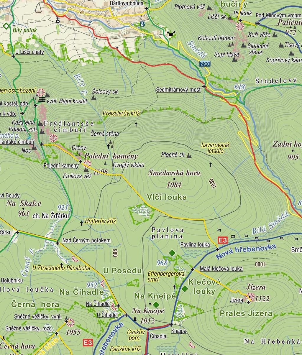 Pøíloha M1 Orientaèní mapa s vyznaèením území Podklad: