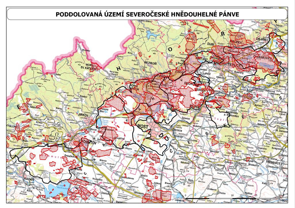 2.3 PODDOLOVANÁ ÚZEMÍ SHP Poddolovaná území