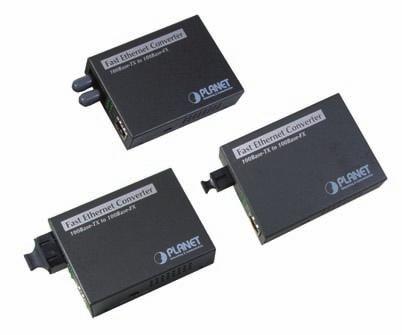 Jsou k dispozici s konektory ST, SC, MT-RJ. Je možné je instalovat do konvertorových šasí řady MC.