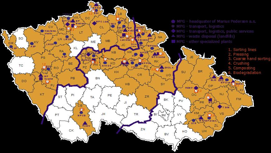 podnicích s municipálními či komerčními partnery s majoritní procentní účastí a ve 29 společnostech se 100% účastí. [20] V současnosti zaměstnává 2 460 zaměstnanců. [19], obsluhuje více jak 36.