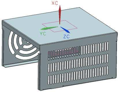 Vzáložce X-Axis klikněte na příkaz Specify Vector.