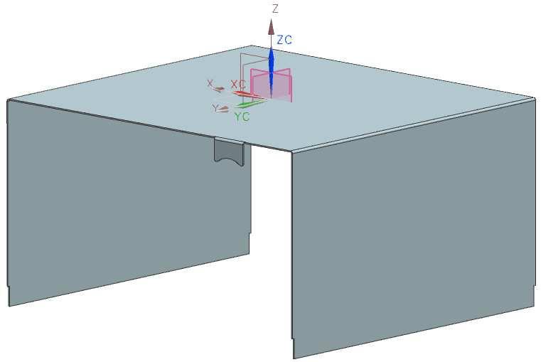 Příkazem Select Feature vyberte poslední vytvořený prvek Extrude 31.