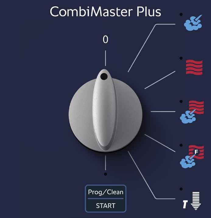 CombiMaster Plus. Všestranné použití. Konvektomat CombiMaster Plus je skutečně všestranné zařízení, které se ve vaší kuchyni rychle stane nepostradatelným pomocníkem.
