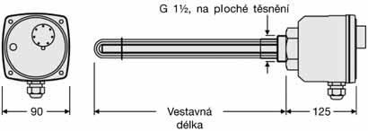 Cena Velikost číslo Kč zásobníku e PP1 7760000 888 150-500 e PP2 7760100 1 411 750-1000 d e elektrické topné těleso s termostatem, připojení 6/4", příkon 2 až 6 kw smaltovaná příruba pro topné