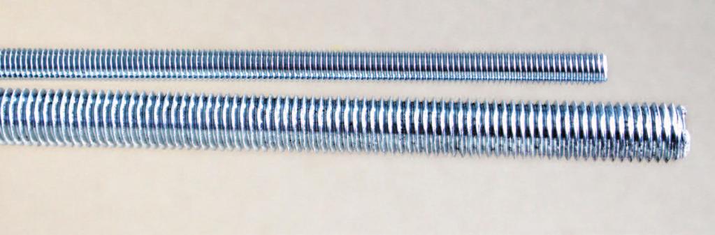 Závitové tyče Použití Závitové tyče mají v současné době stále častější využití nejen ke vzájemnému spojování jednotlivých komponentů střešních konstrukcí, ale i ke kotvení strojů a zařízení ve