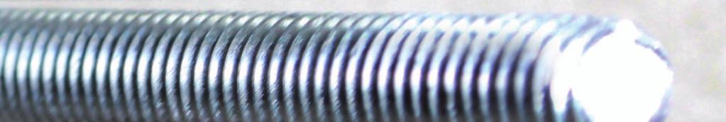 Pevnostní třída závitových tyčí je značena barvou RAL dle normy ISO. DIN 976, ZINEK BÍLÝ, 4.