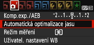 3 Automatická korekce jasu a kontrastun Pokud snímek vychází příliš tmavý nebo má nízký kontrast, automaticky se upraví jas a kontrast.