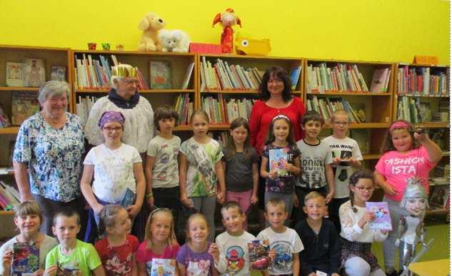 Obecní knihovna děkuje základní škole za spolupráci a podporu čtenářských aktivit