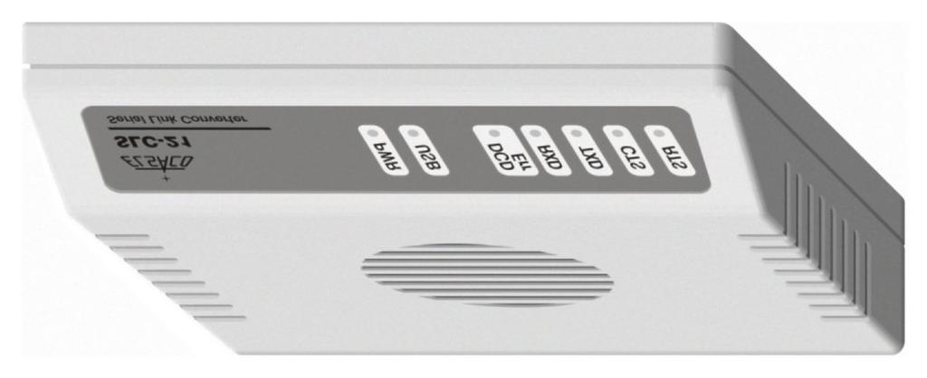 SLC- USB sériový převodník stolní provedení Převod a galvanické oddělení USB nebo RS- na RS-, RS-, RS-, smyčka 0 ma, M-Bus Signály vyvedeny na konektory RJ a DB Napájení z USB nebo ext.