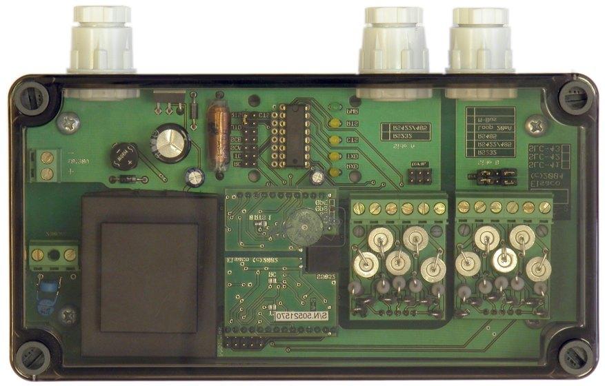 SLC-// sériový převodník / opakovač průmyslové provedení Strana A volitelně RS- nebo RS-/ Strana B volitelná osazením modulu piggy na rozhraní RS-, RS-, RS-, 0 ma a M-Bus Možnost automatického