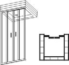 Rapier - sprchové dveře NRDP4 - sprchové dveře posuvné čtyřdílné 0ONG0100Z1 NRDP4-120 white+transparent 10 404,96 12 590 NRDP4-120 1170-1210x1900 0ONG0U00Z1 0ONG0100ZG NRDP4-120 satin+transparent