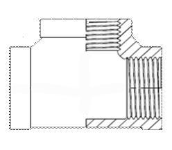 1" 229 Kč 1 089n2000100 Koleno Koleno závit vnitřní / vnitřní NPT nebo dle ISO 7-1 závit vnějšní / vnitřní NPT série 3000 lbs.